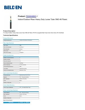 FD3H0485G Datasheet PDF Belden Inc.