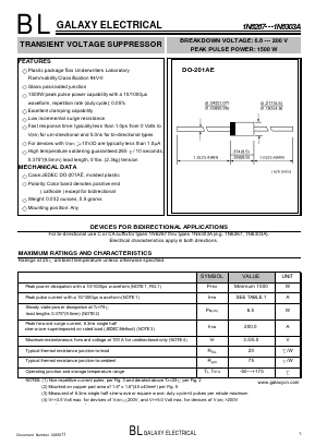 TPA270 Datasheet PDF Galaxy Semi-Conductor