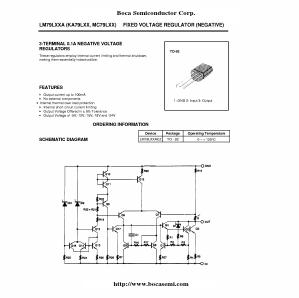 LM79L24ACZ Datasheet PDF Boca Semiconductor