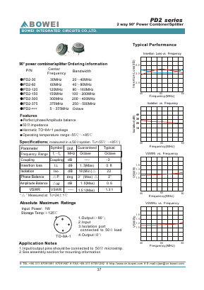 PD2-120 Datasheet PDF BOWEI Integrated Circuits CO.,LTD.