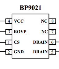 BP9021 Datasheet PDF Bright Power Semiconductor