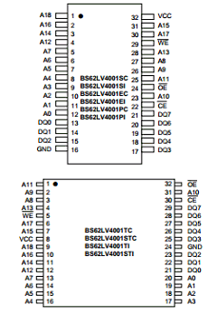 BS62LV4001PC--70 Datasheet PDF Brilliance Semiconductor
