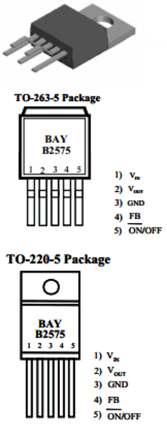 LM2575 Datasheet PDF Bay Linear