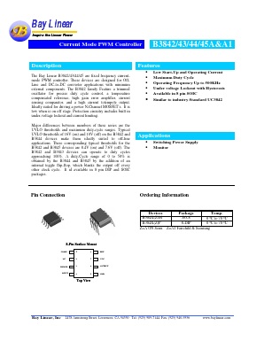 B3845A1P Datasheet PDF Bay Linear