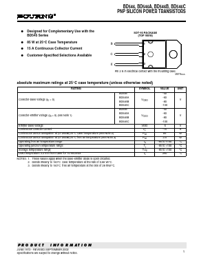 BD546 Datasheet PDF Bourns, Inc
