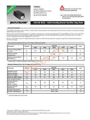 CD214B-B240LF Datasheet PDF Bourns, Inc