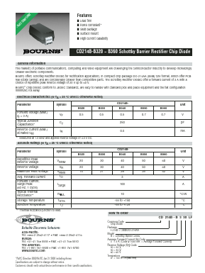 CD214B-B320 Datasheet PDF Bourns, Inc
