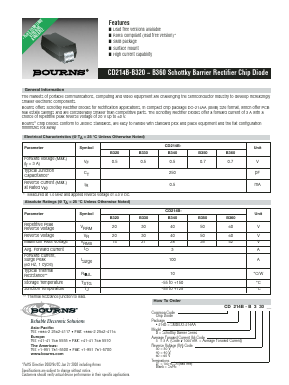 CD214B-B320LF Datasheet PDF Bourns, Inc