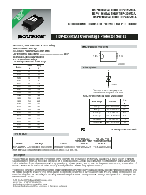 TISP4070M3AJR-S Datasheet PDF Bourns, Inc