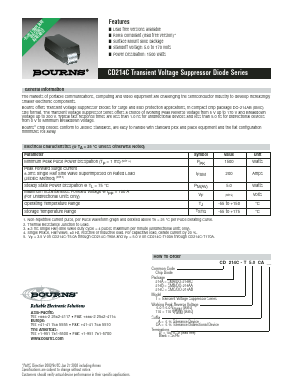 CD214C-T64CA Datasheet PDF Bourns, Inc