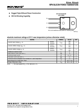 BU426 Datasheet PDF Bourns, Inc