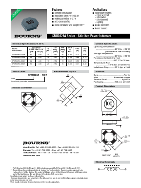 SRU3028A-150Y Datasheet PDF Bourns, Inc