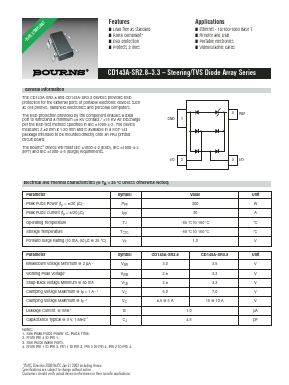 CD143A-SR3.3 Datasheet PDF Bourns, Inc