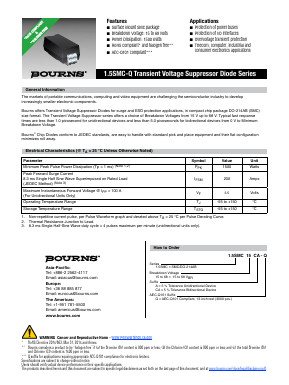 1.5SMC15A-Q Datasheet PDF Bourns, Inc