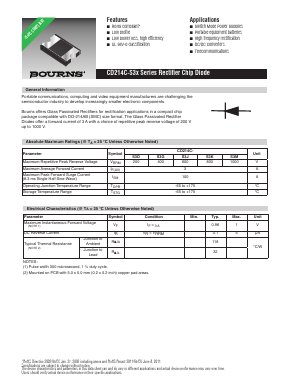 CD214C-S3D Datasheet PDF Bourns, Inc