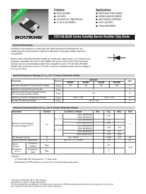 CD214B-B260R Datasheet PDF Bourns, Inc