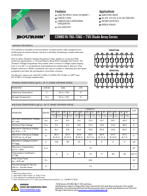 CDNBS16-T03C Datasheet PDF Bourns, Inc