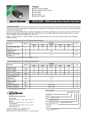 CD214C-B320 Datasheet PDF Bourns, Inc