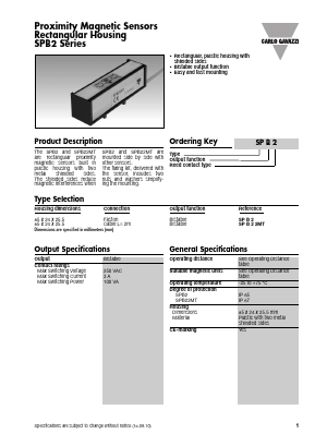 SPD242403 Datasheet PDF Carlo Gavazzi Holding AG