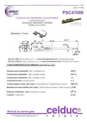 PSC41000 Datasheet PDF celduc-relais