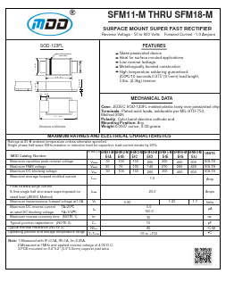 SFM14-ME1D Datasheet PDF Jiangsu Yutai Electronics Co., Ltd