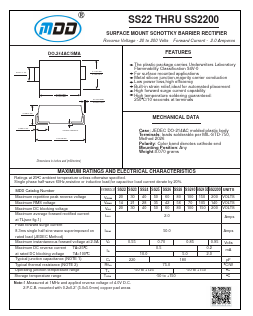 SS2200 Datasheet PDF Jiangsu Yutai Electronics Co., Ltd