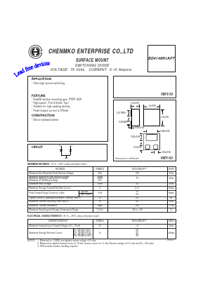 BD4148N1APT Datasheet PDF CHENMKO CO., LTD.