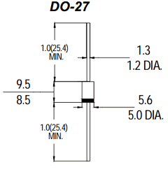 HER501 Datasheet PDF CHONGQING PINGYANG ELECTRONICS CO.,LTD