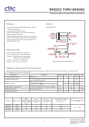SKS26C Datasheet PDF Chip Integration Technology Corporation