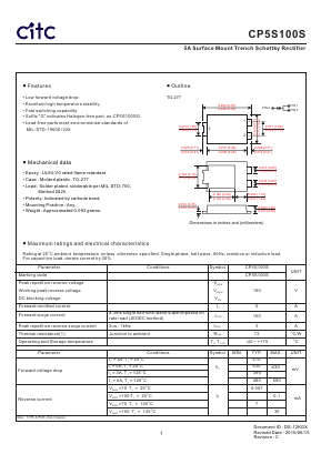 CP5S100SG Datasheet PDF Chip Integration Technology Corporation