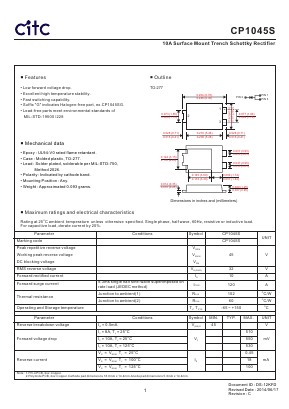 CP1045SG Datasheet PDF Chip Integration Technology Corporation