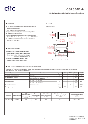 CSL360B-A Datasheet PDF Chip Integration Technology Corporation