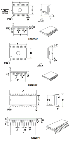 FX829D2 Datasheet PDF CML Microsystems Plc