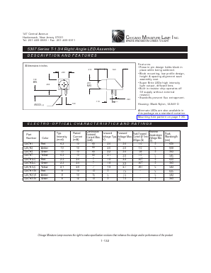 5307H3 Datasheet PDF CML Microsystems Plc
