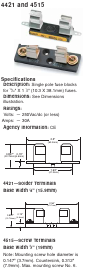 4515 Datasheet PDF Cooper Bussmann, Inc.