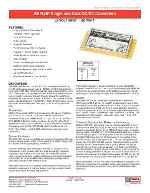 SMFLHP2815S Datasheet PDF Crane Aerospace and Electronics.