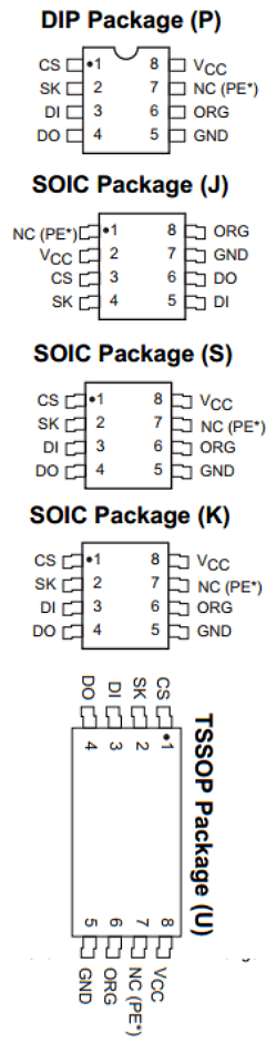 CAT93C86JTE13 Datasheet PDF Catalyst Semiconductor => Onsemi