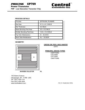 CMPT7090L_ Datasheet PDF Central Semiconductor