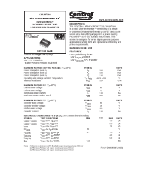 CMLM7388 Datasheet PDF Central Semiconductor