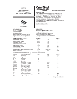 CMPT7820 Datasheet PDF Central Semiconductor