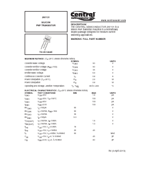 2N1131 Datasheet PDF Central Semiconductor