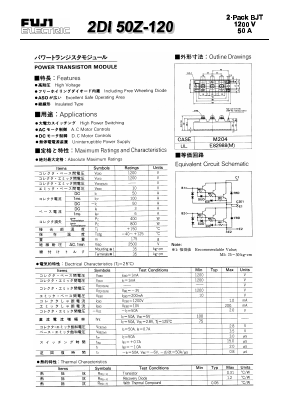 2DI50Z-120 Datasheet PDF Collmer Semiconductor
