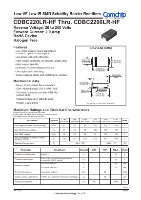 CDBC2200LR-HF Datasheet PDF ComChip