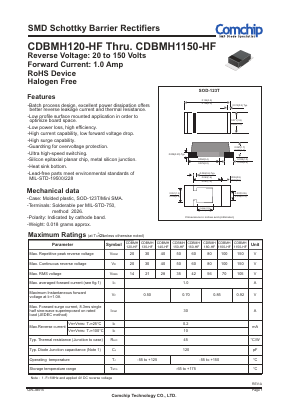 CDBMH120-HF Datasheet PDF ComChip