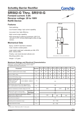SR506-G Datasheet PDF ComChip