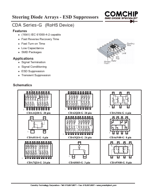 CDA9W20-G Datasheet PDF ComChip