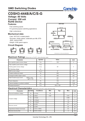 CDSH3-4448-G Datasheet PDF ComChip