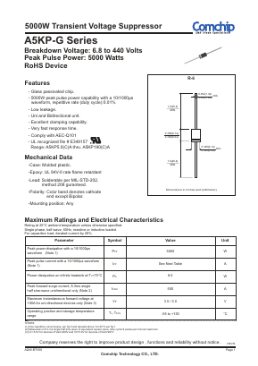 A5KP12A-G Datasheet PDF ComChip