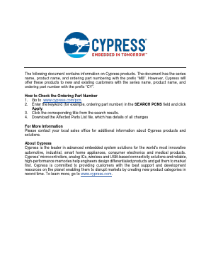 MB88152A-101 Datasheet PDF Cypress Semiconductor