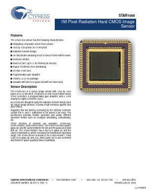 STAR1000SP Datasheet PDF Cypress Semiconductor